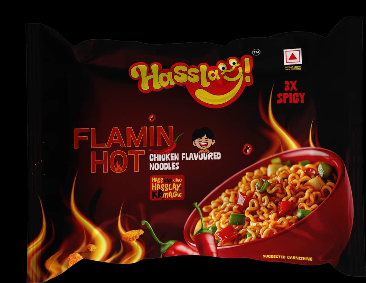 Hasslay Flamin’ Hot Chicken pack